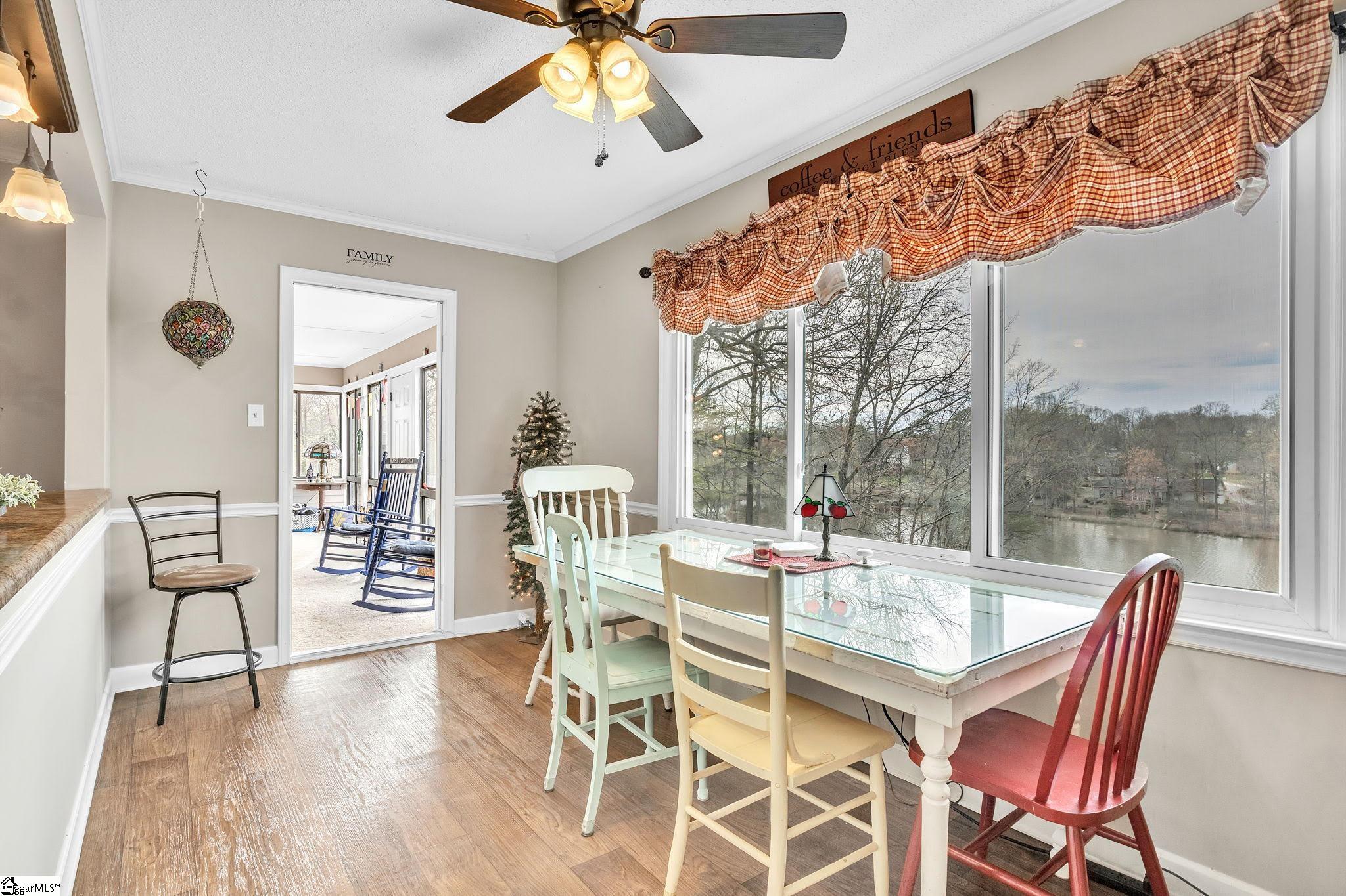 143 Chestnut Lake Drive Inman, SC 29349 - Photo 7 of 27 Kitchennette with a view of the lake!