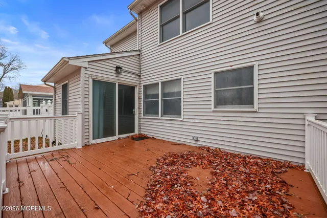 a backyard of a house