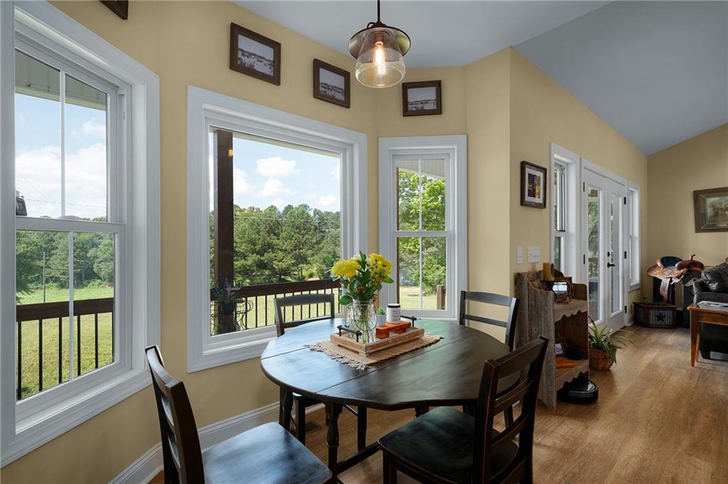 455 Poarch Farm Road Northeast Ranger, GA 30734 - Photo 57 of 93 a view of a dining room with furniture window and outside view