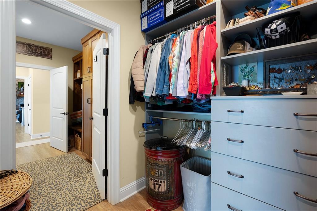 455 Poarch Farm Road Northeast Ranger, GA 30734 - Photo 78 of 93 a view of walk in closet with clothes and shoes
