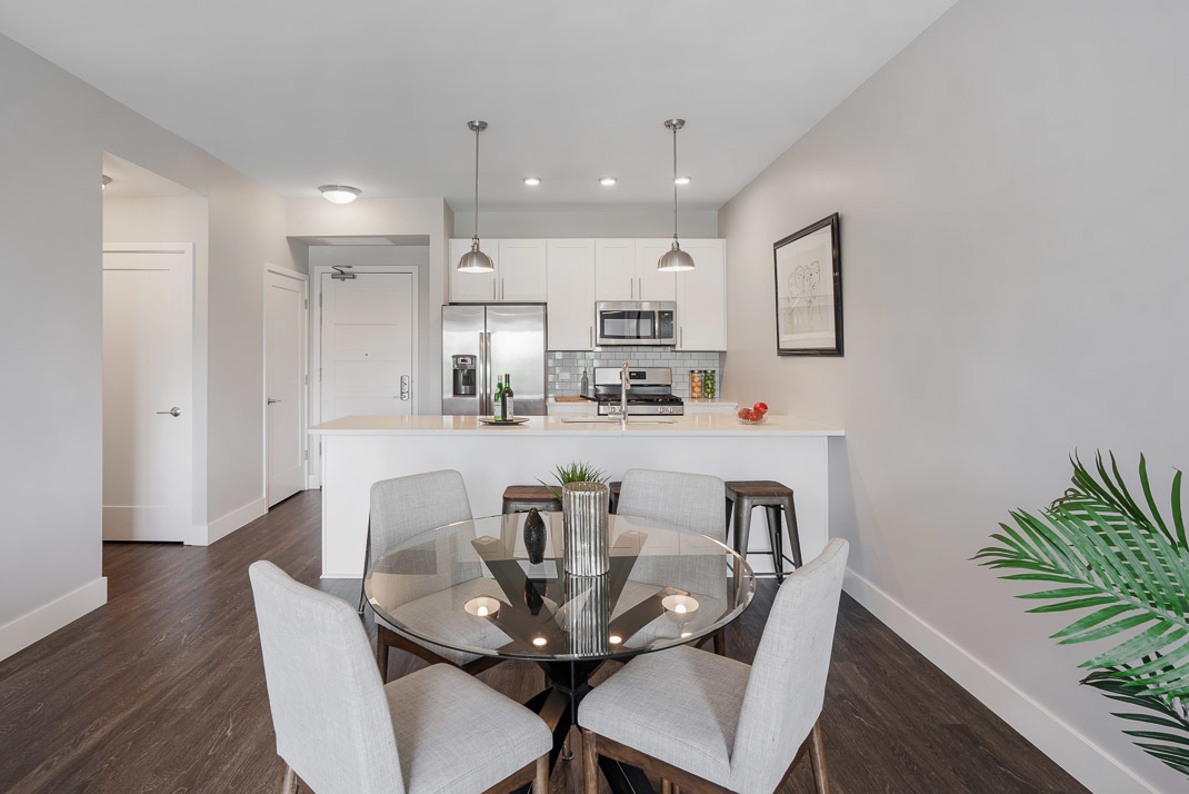 Undisclosed Address Barrington, IL 60010 - Photo 12 of 19 a view of a dining room with furniture and wooden floor