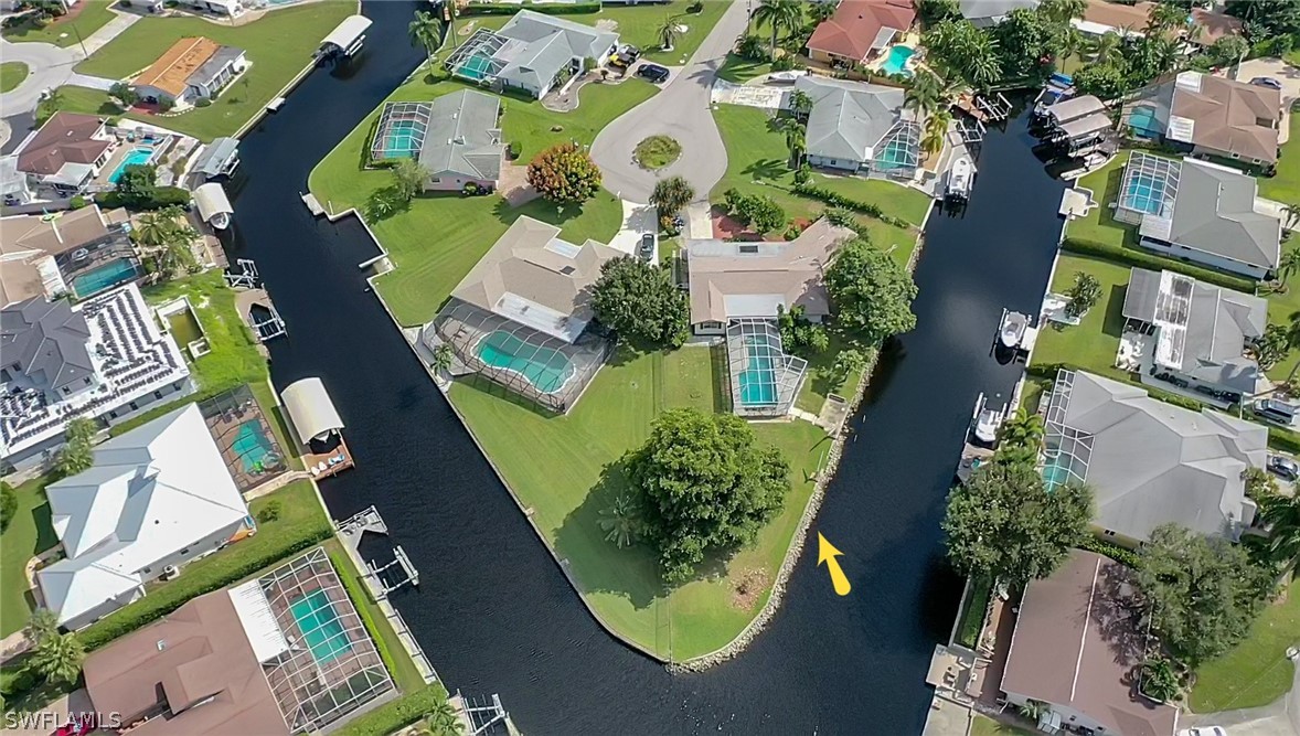 5970 Adele Court Fort Myers, FL 33919 - Photo 2 of 28 an aerial view of a house with outdoor space