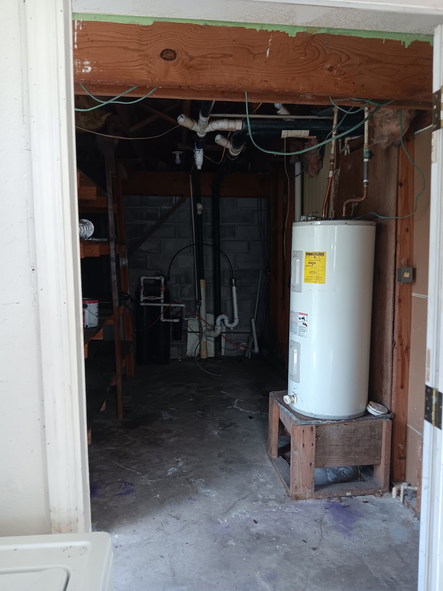 6744 Masters Manvel, TX 77578 - Photo 8 of 17 a view of water heater room