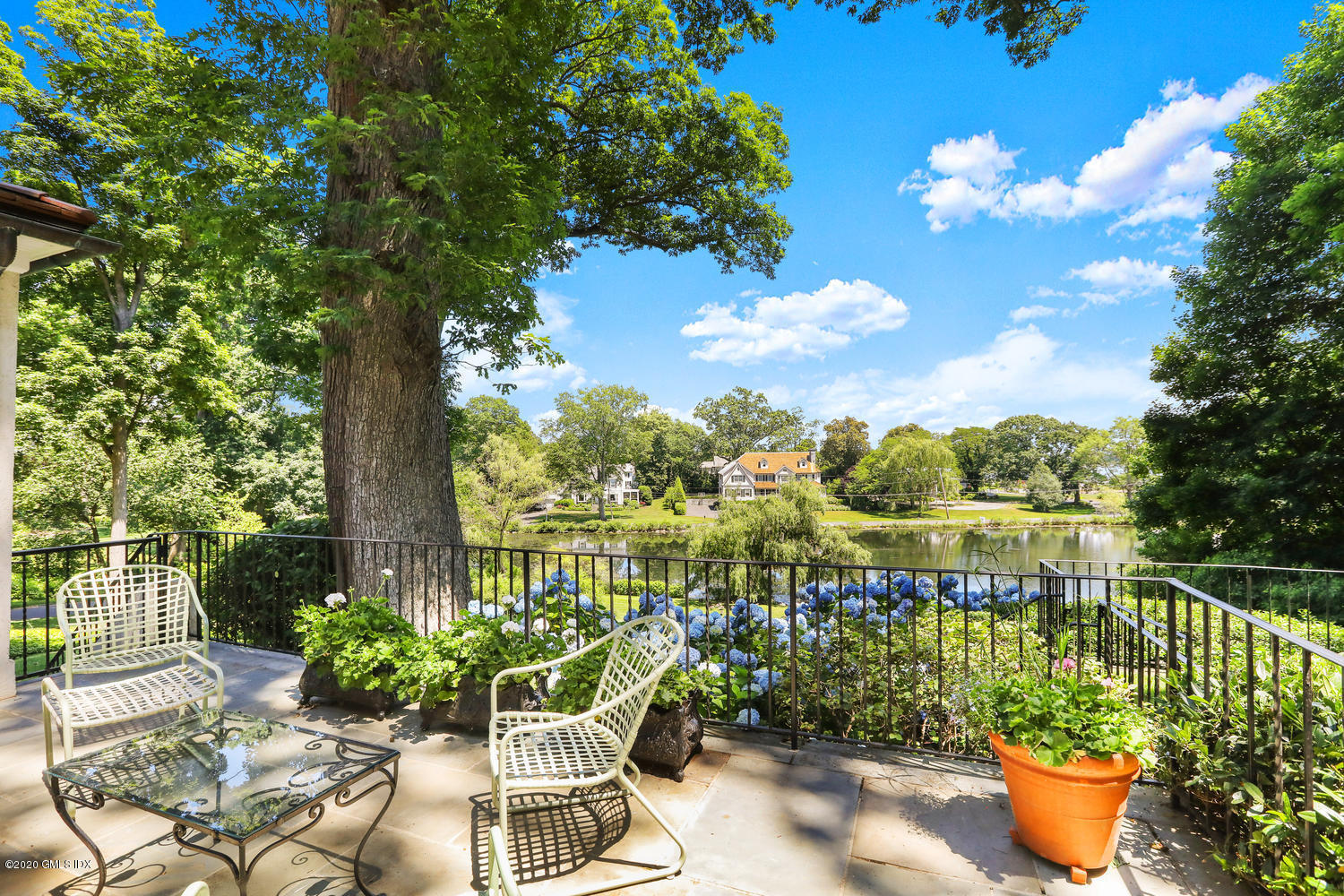 8 Hill Ln Avenue Riverside, CT 06878 - Photo 36 of 49 View from Terrace off Living Room