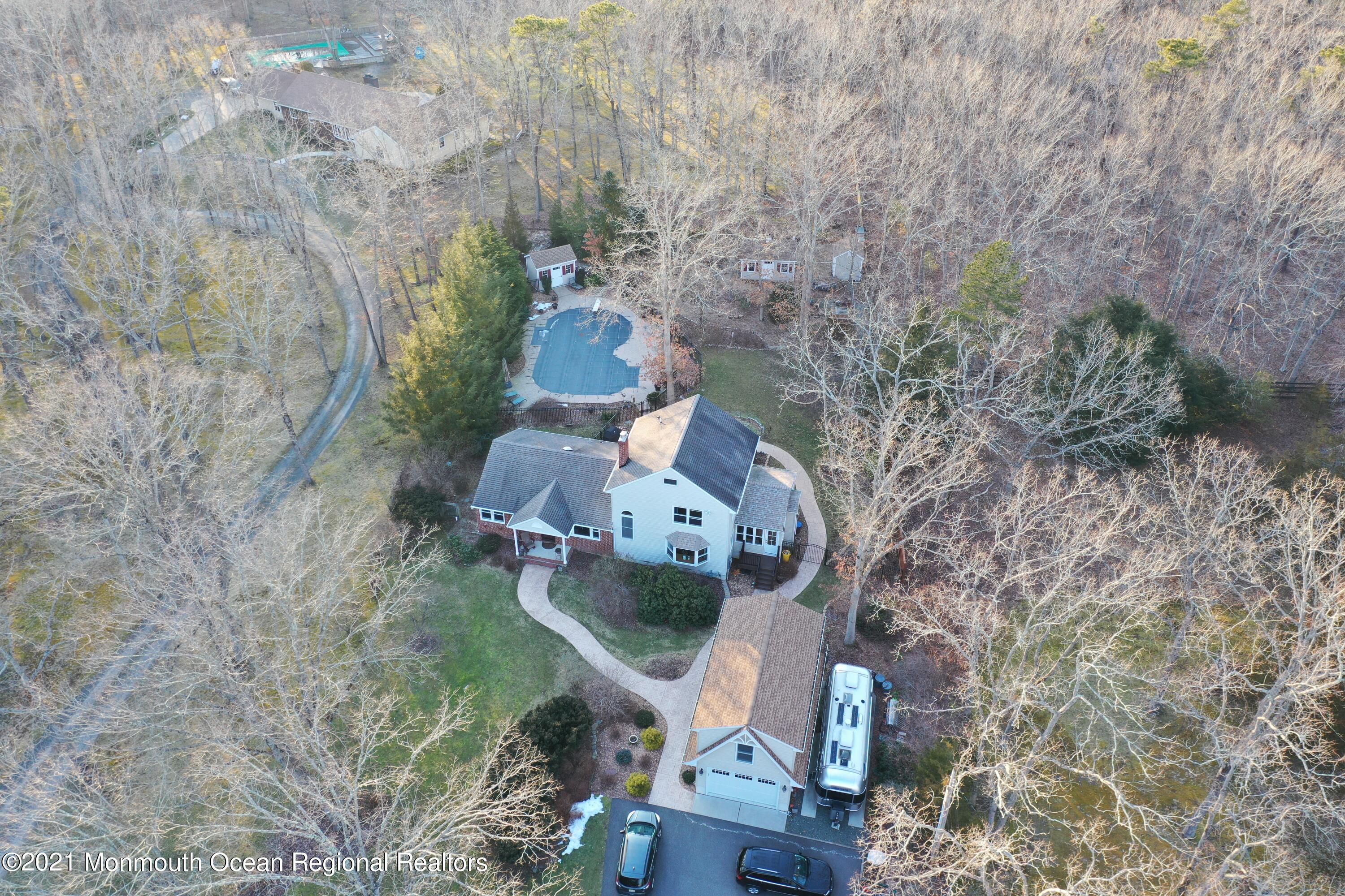 164 Sams Road Jackson, NJ 08527 - Photo 2 of 39 164 Sams Drone 2