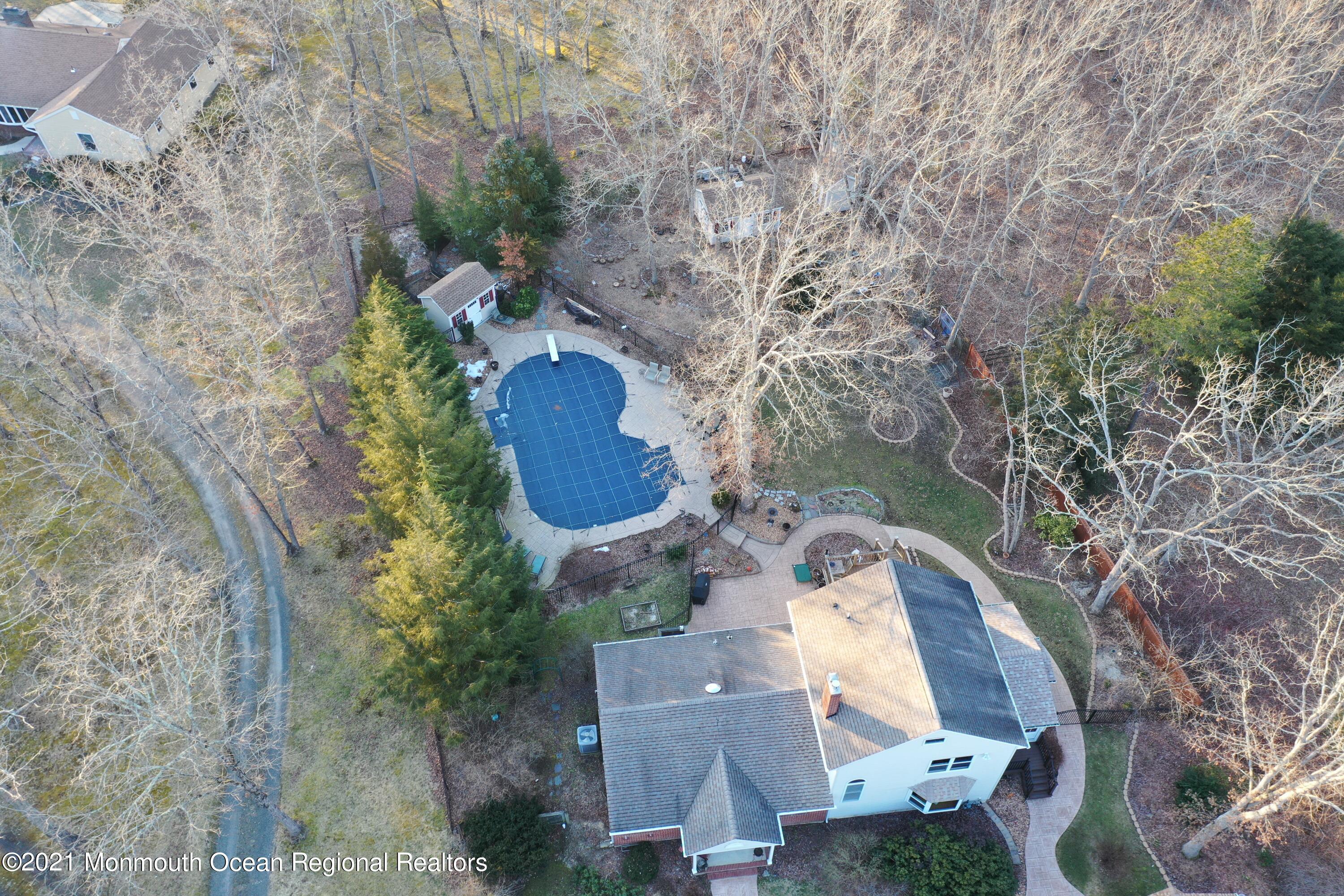 164 Sams Road Jackson, NJ 08527 - Photo 3 of 39 164 sams drone 3