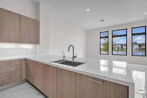 a bathroom with a bathtub and a sink