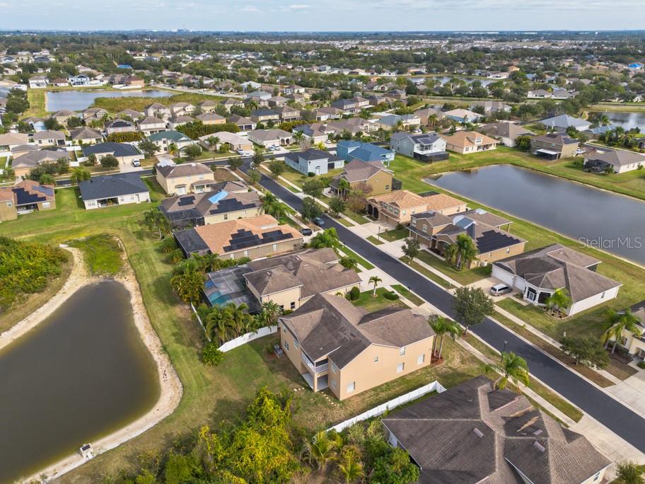 2409 Allegheny Valley Street Ruskin, FL 33570 - Photo 52 of 53 an aerial view of residential houses with outdoor space