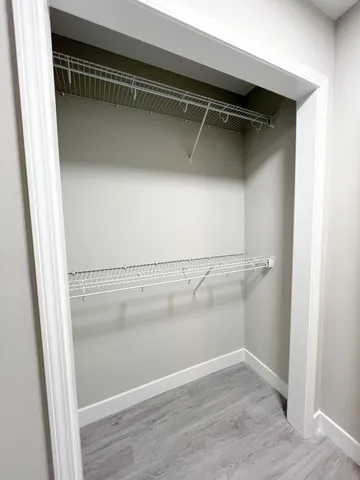 a view of walk in closet