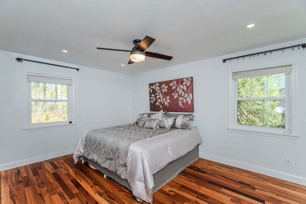 21 Shattuck Road Hadley, MA 01035 - Photo 32 of 42 a bedroom with a bed and a window