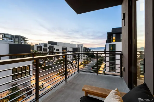 a view of outdoor space with seating area