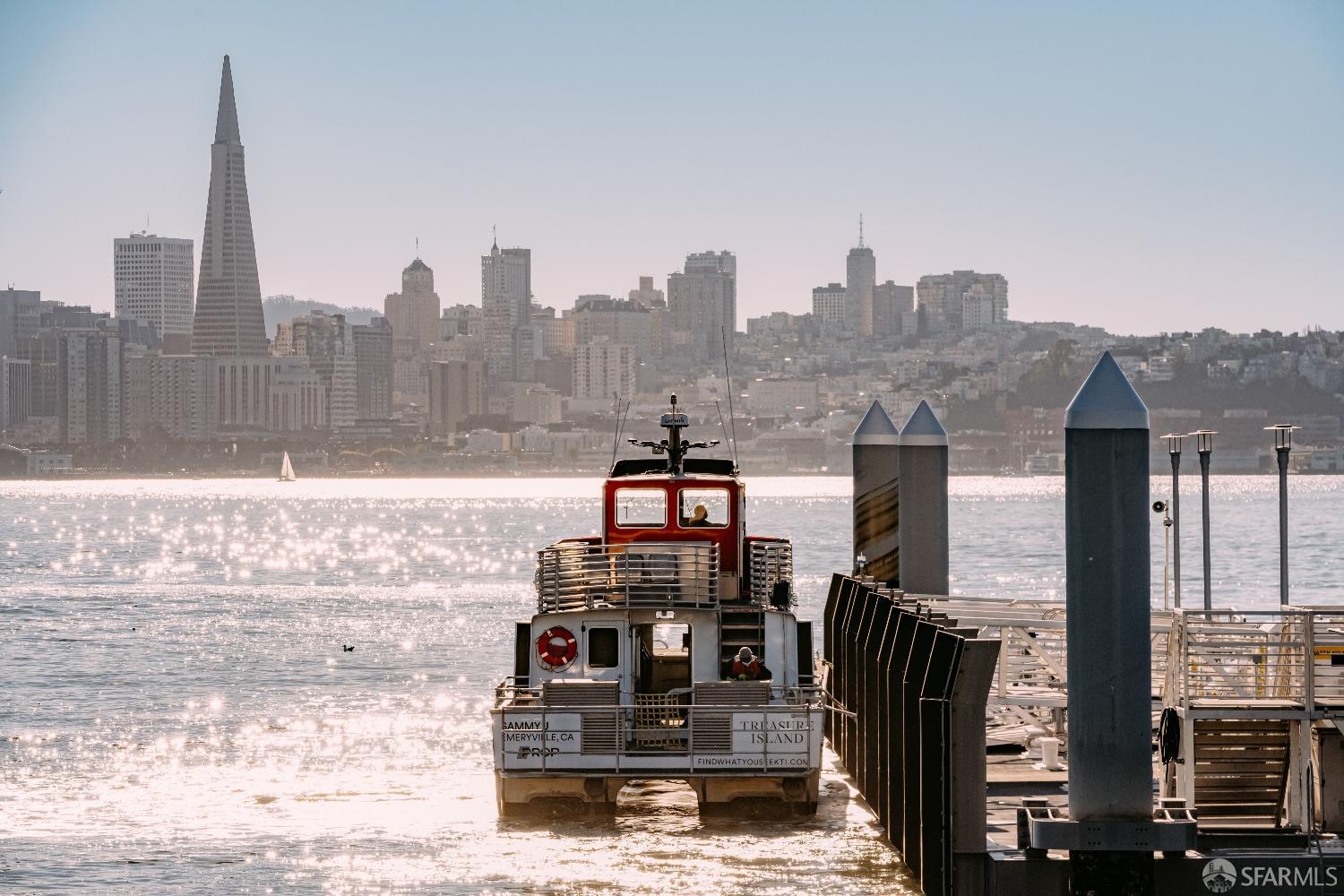 1 Bristol Court, Unit 521 San Francisco, CA 94130 - Photo 55 of 59 Start your daily commute with a 7-minute ride on the scenic Yerba Buena Island Ferry, connecting you to Gate B at the Embarcadero Ferry Building and the heart of downtown. Service is complimentary with your YBI Transportation Pass included in your HOA dues.