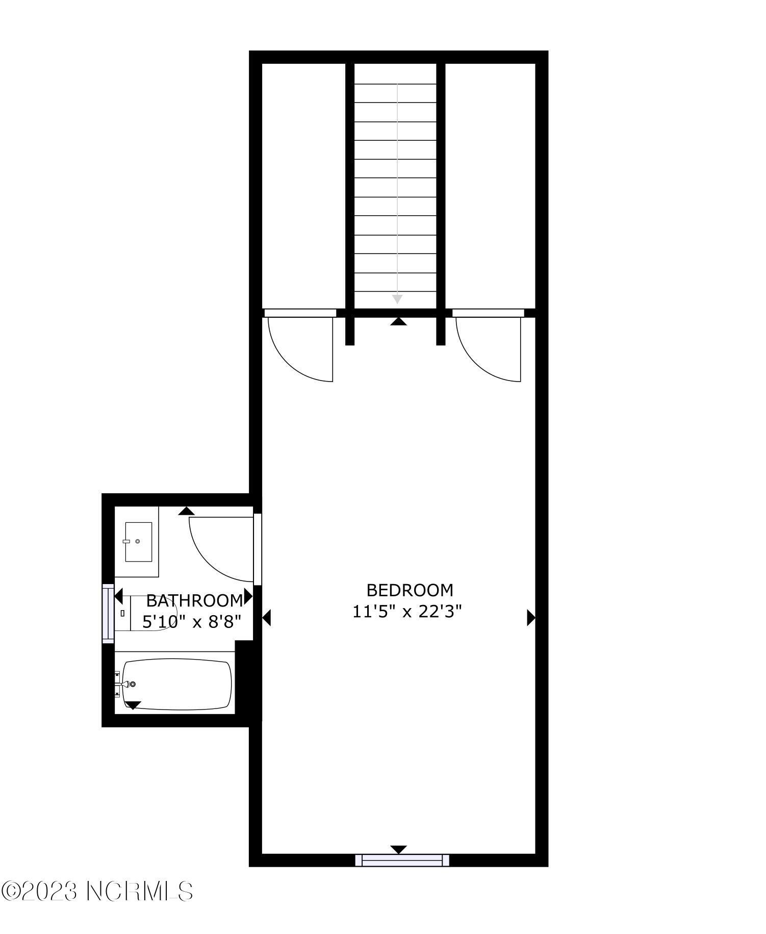 153 Clubhouse Road Sunset Beach, NC 28468 - Photo 65 of 65 Second floor plan