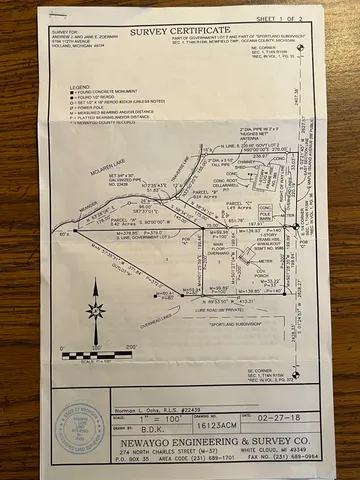 $405,000 | 9586 Lure Road, Hesperia, MI 49421