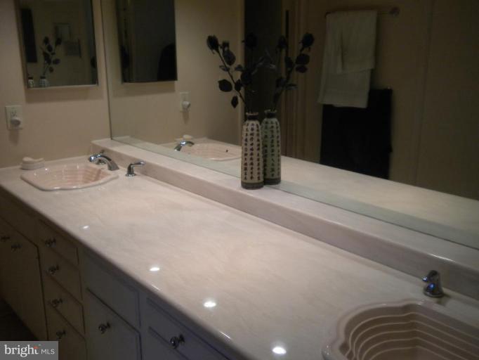 200 Cross Keys Road, Unit 58 Baltimore, MD 21210 - Photo 10 of 11 a bathroom with a sink and a mirror