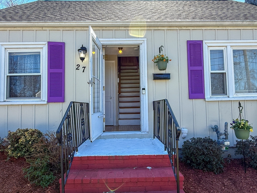 27 Cranmore Road Boston, MA 02136 - Photo 5 of 29 a backyard of a house with seating space