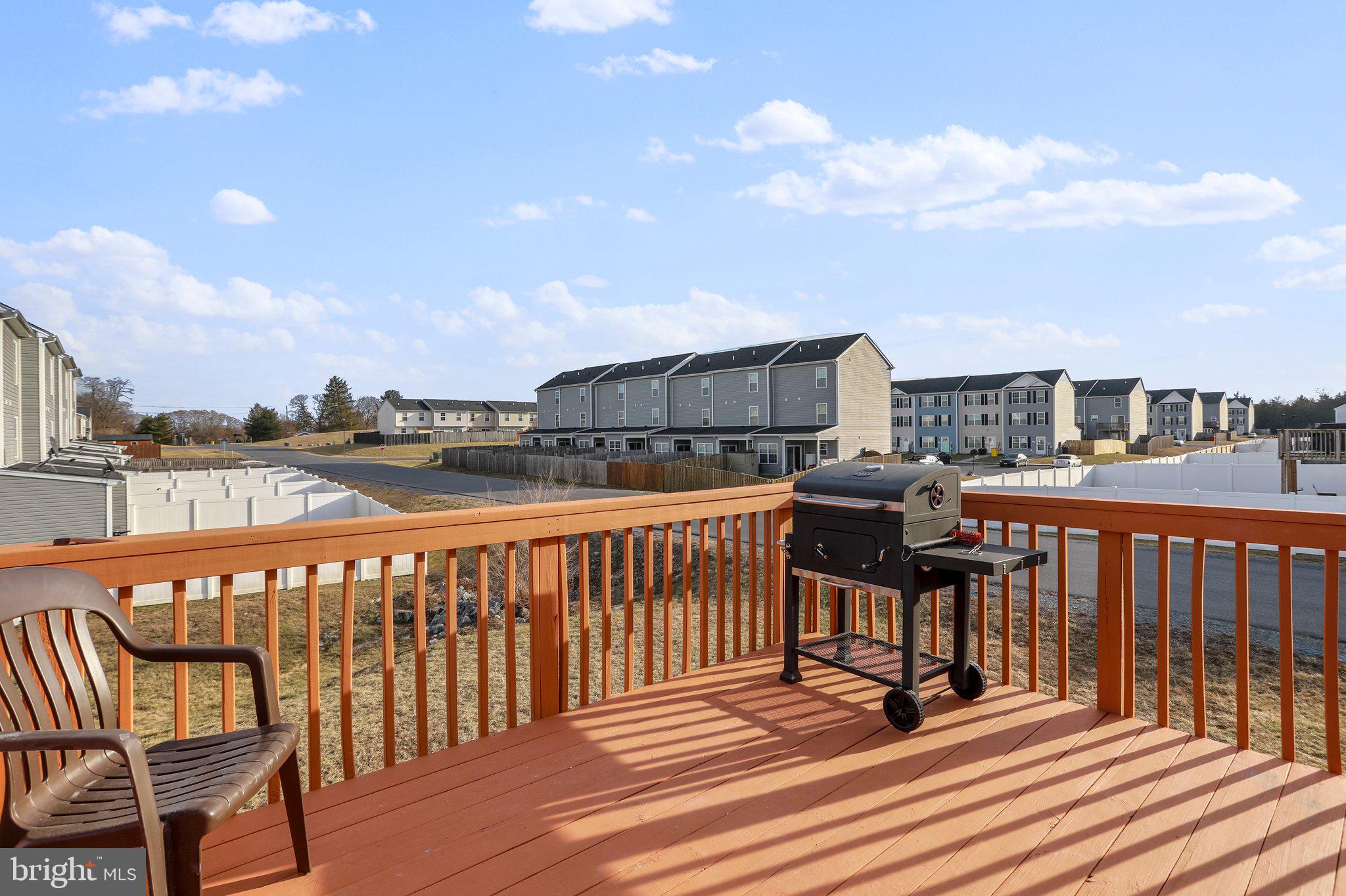 156 Job Road Inwood, WV 25428 - Photo 42 of 47 Rear deck