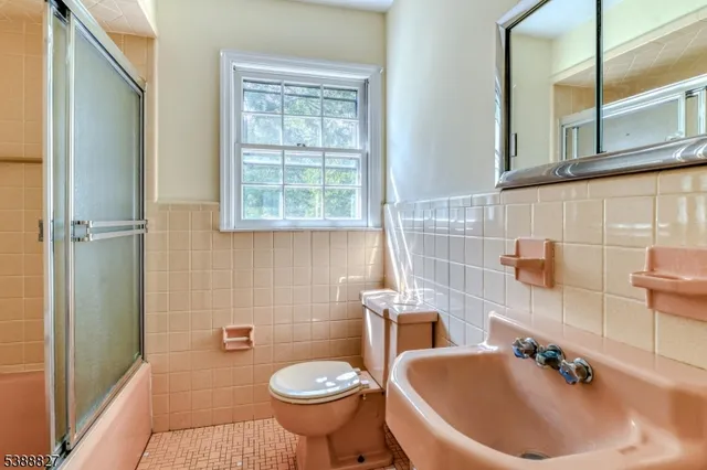 a bathroom with a sink and a toilet