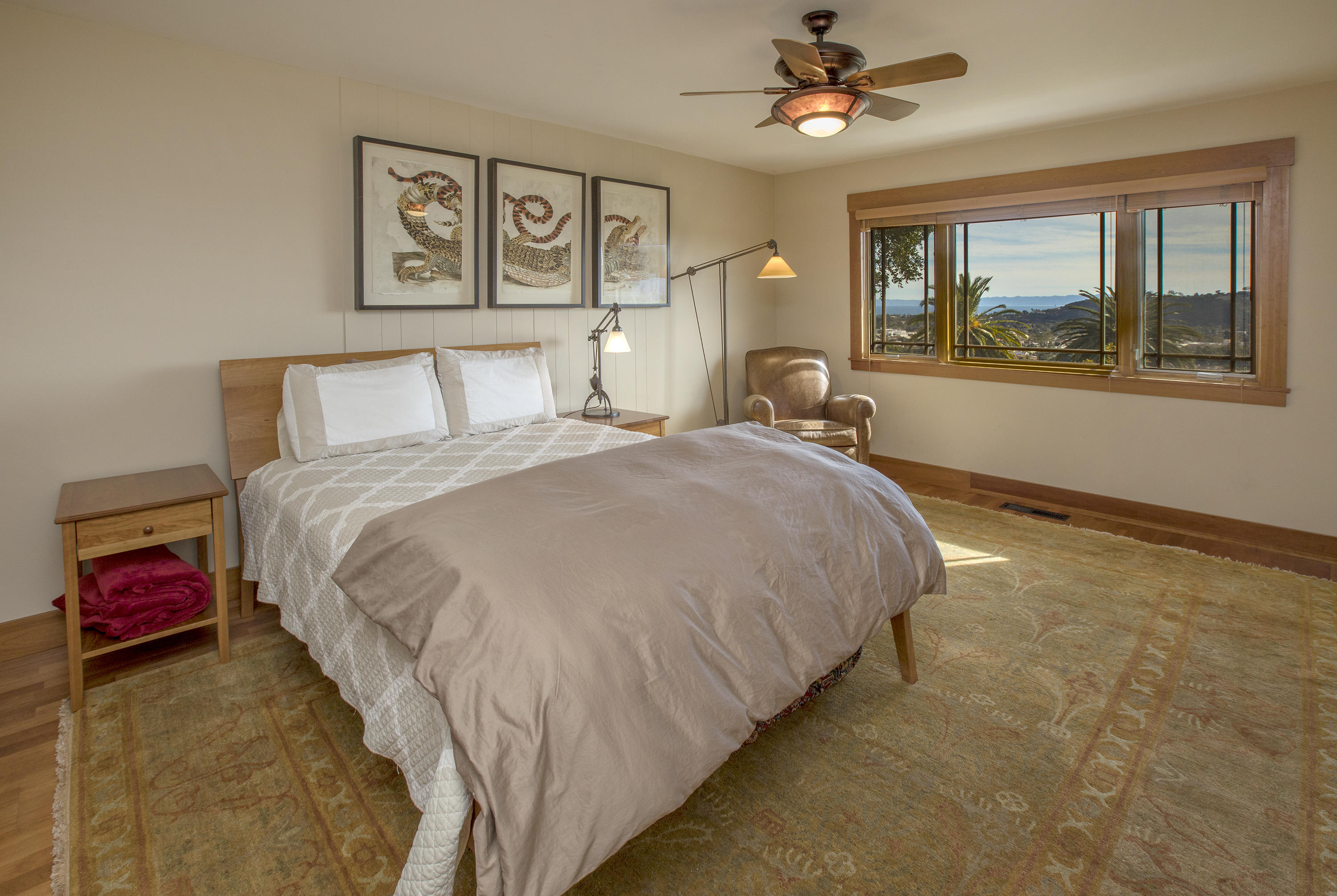 1609 Oramas Road Santa Barbara, CA 93103 - Photo 5 of 7 a bedroom with bed and window