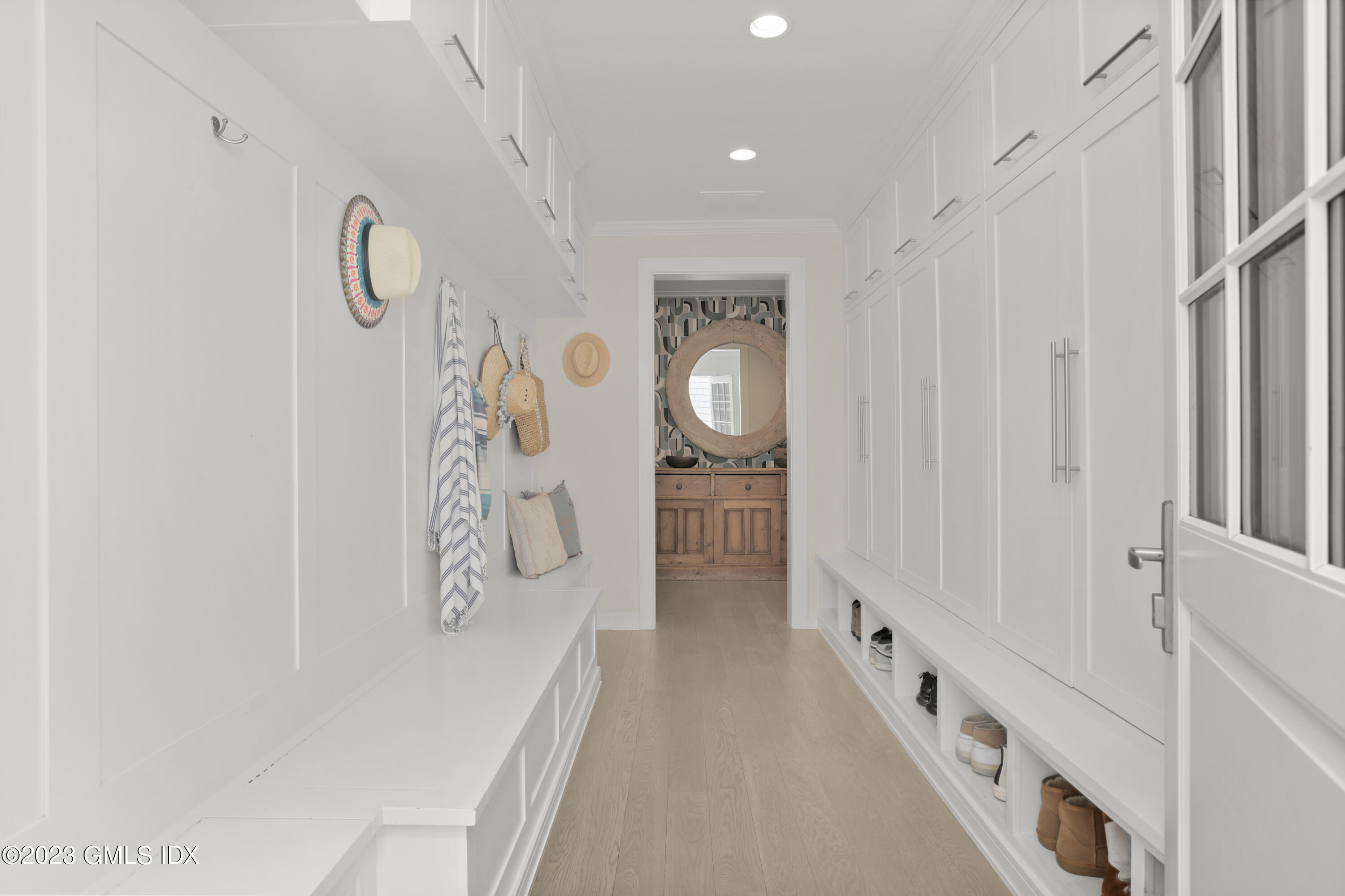195 Shore Road Old Greenwich, CT 06870 - Photo 21 of 39 a bathroom with a bathtub and a shower