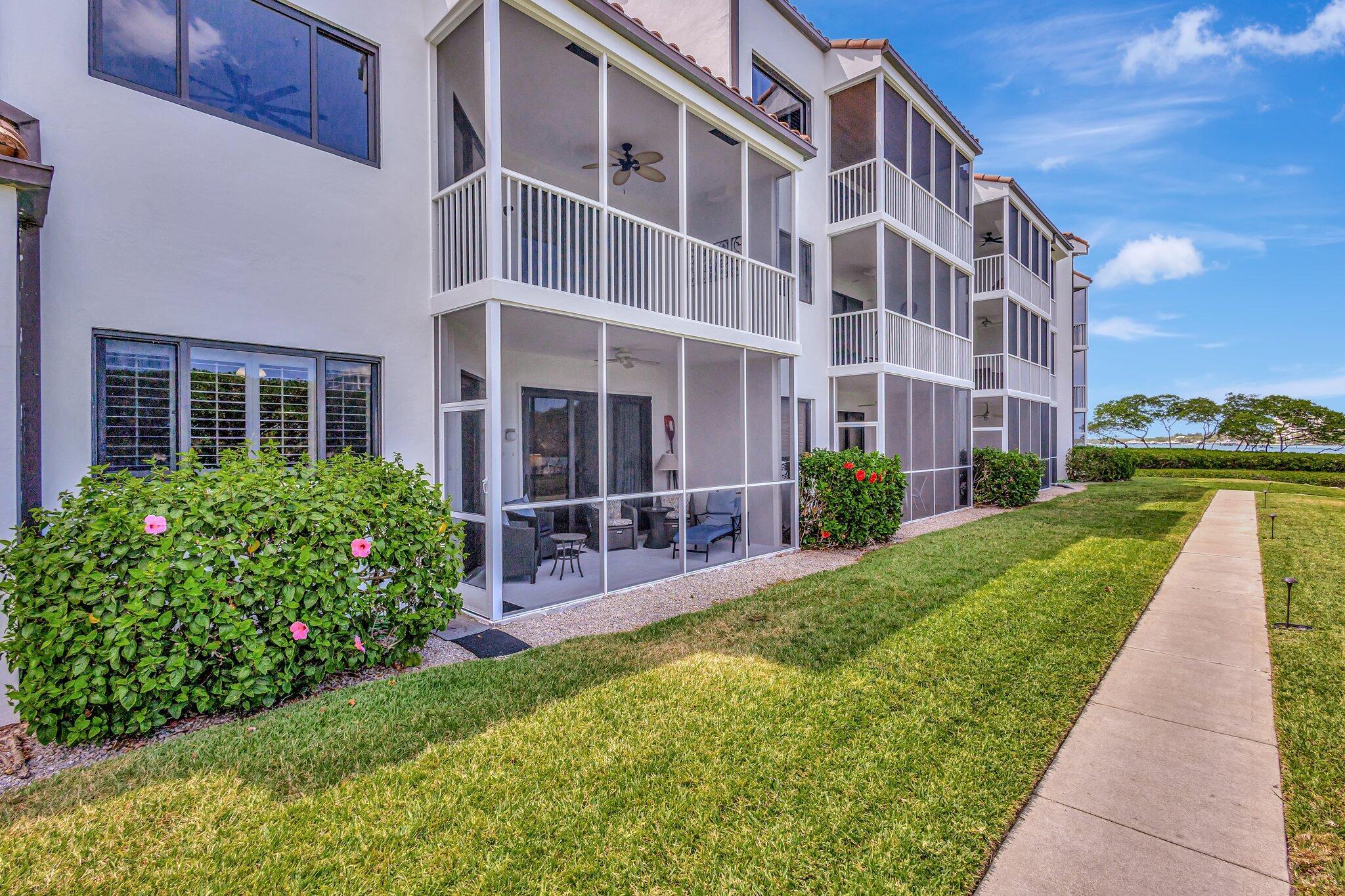 200 Waterway Road, Unit 109 Tequesta, FL 33469 - Photo 28 of 43 200 Waterside 109- Exterior Ground Patio