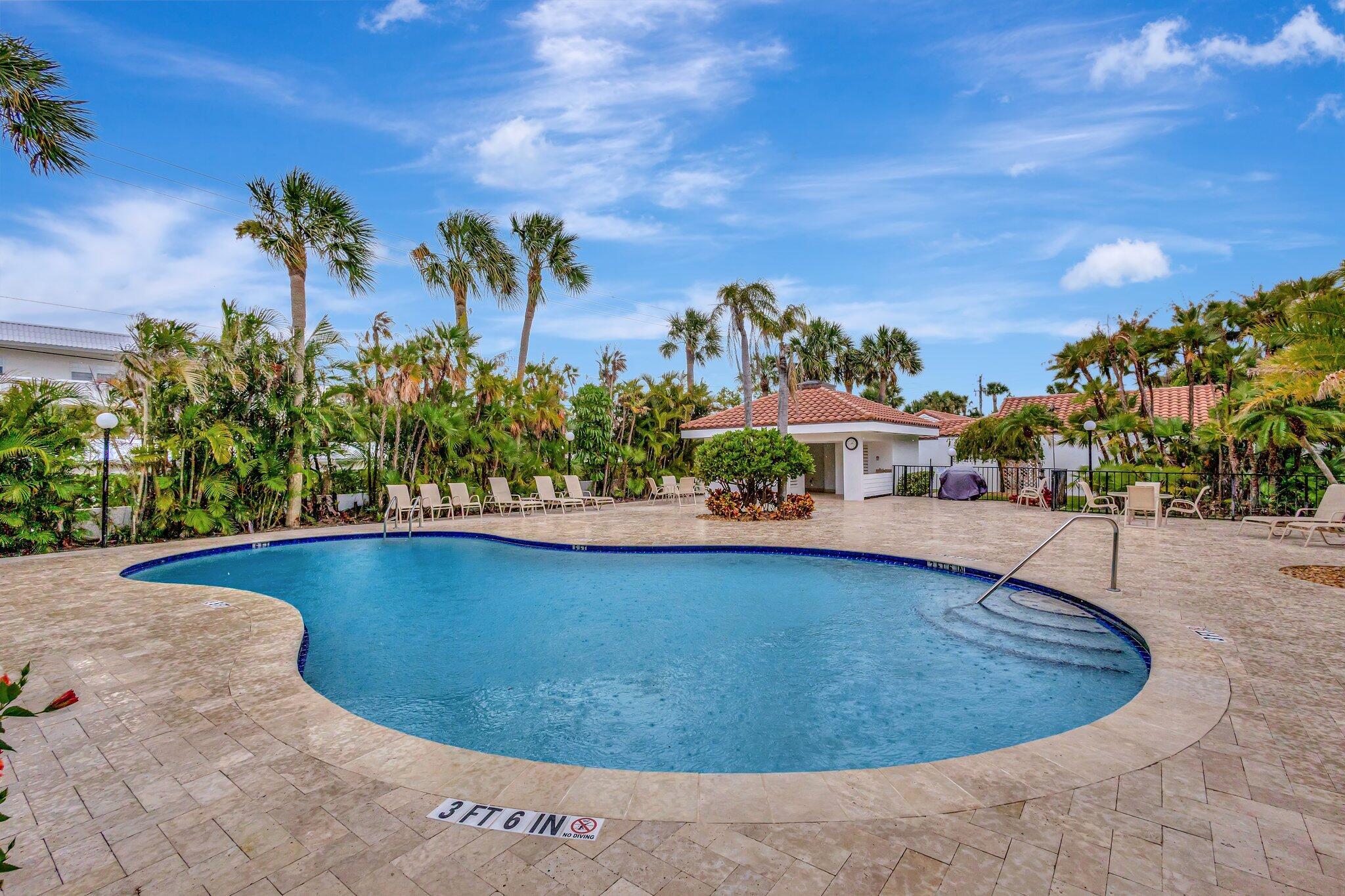 200 Waterway Road, Unit 109 Tequesta, FL 33469 - Photo 43 of 43 200 Waterside 109 - Exterior Pool