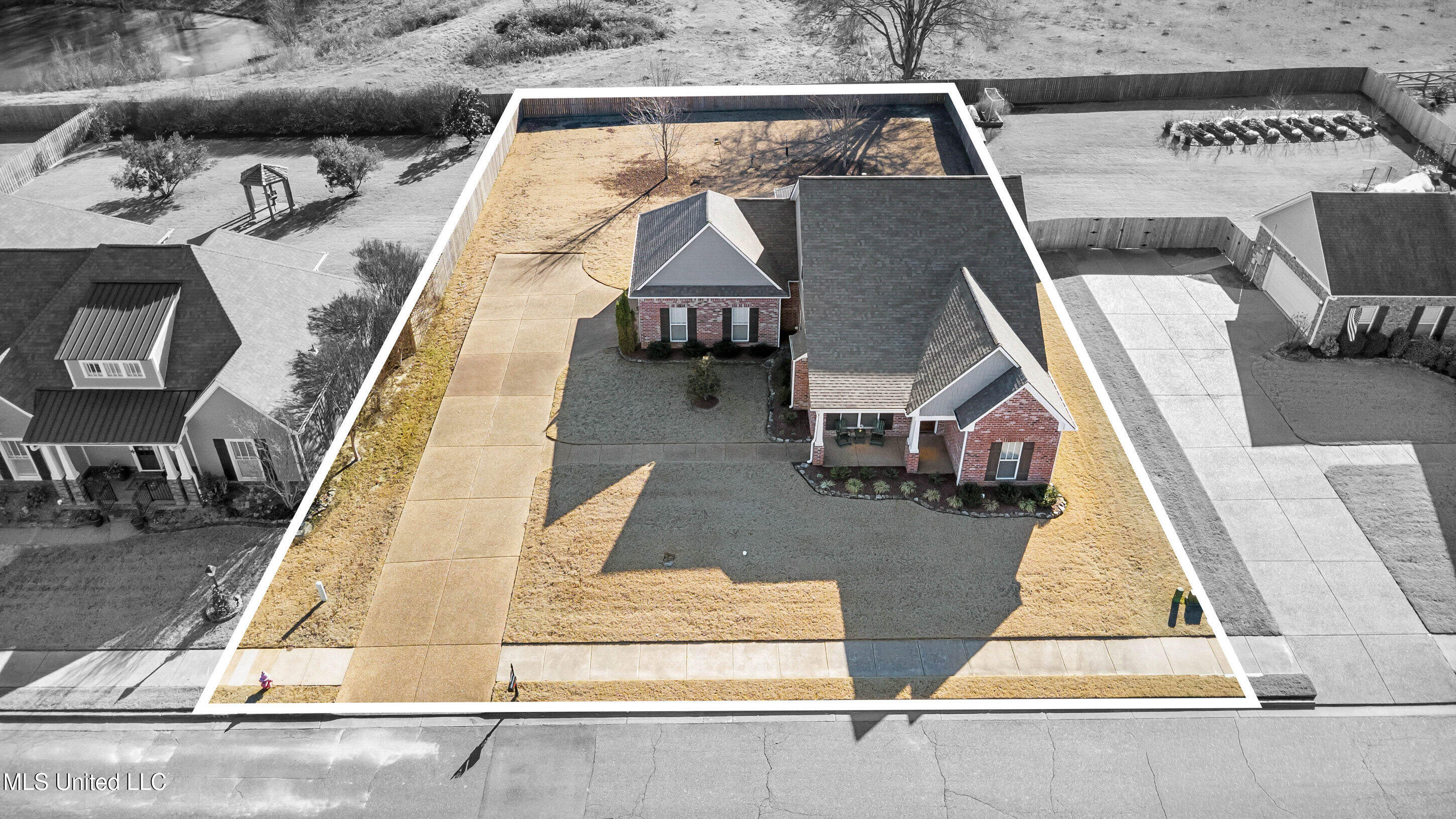 2161 St Ives Lane Hernando, MS 38632 - Photo 32 of 36 29_dji_0039_print lot lines