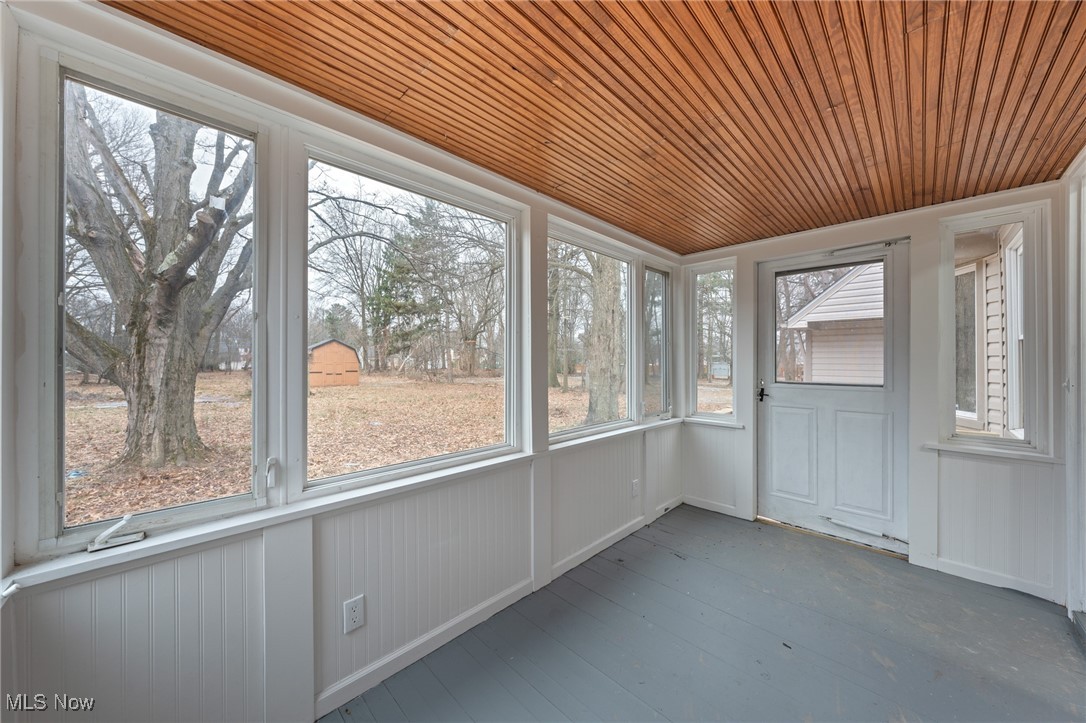 5266 Wilson Mills Road Cleveland, OH 44143 - Photo 26 of 50 View of unfurnished sunroom
