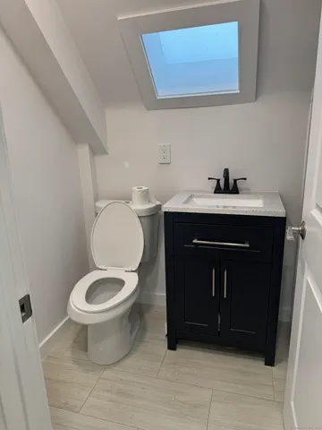 a bathroom with a sink and a toilet