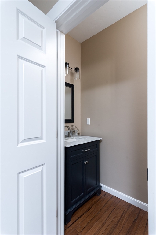 77 Barrel Road Westminster, MA 01473 - Photo 9 of 42 a bathroom with a sink and a mirror
