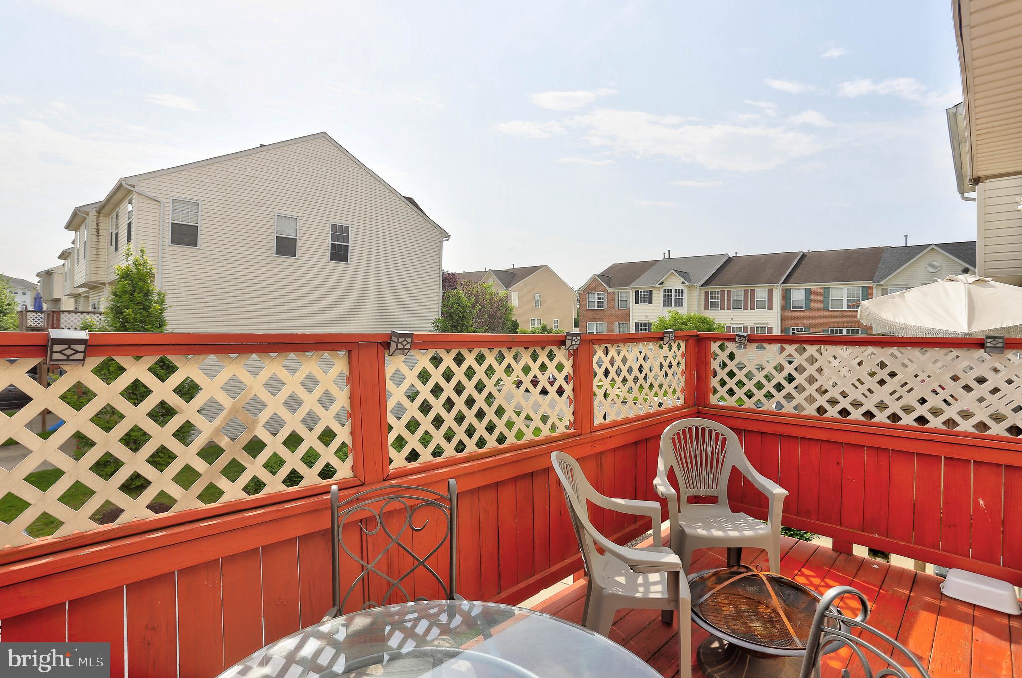 819 Lowe Road Middle River, MD 21220 - Photo 11 of 26 a view of a chairs and table on the roof deck