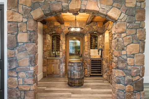 a view of a pathway of a building