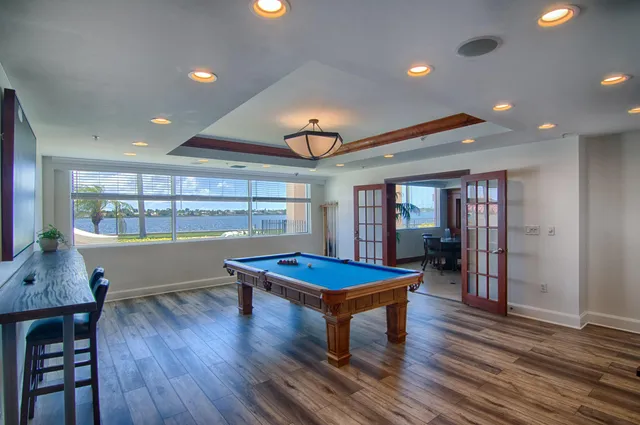 a room with furniture and wooden floor