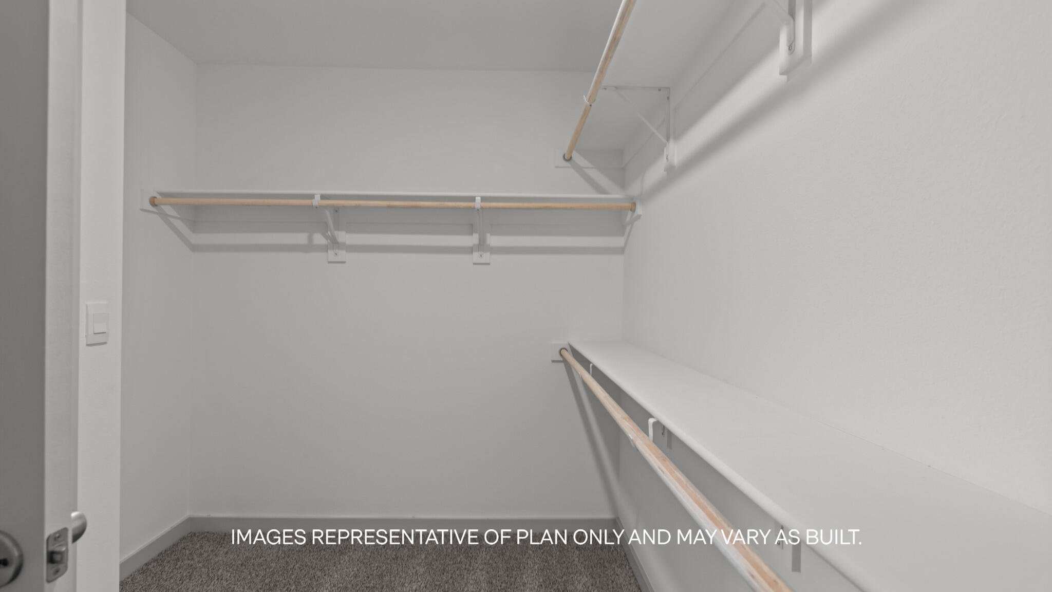 218 14th Street Wolfforth, TX 79382 - Photo 11 of 14 a view of an empty walk in closet