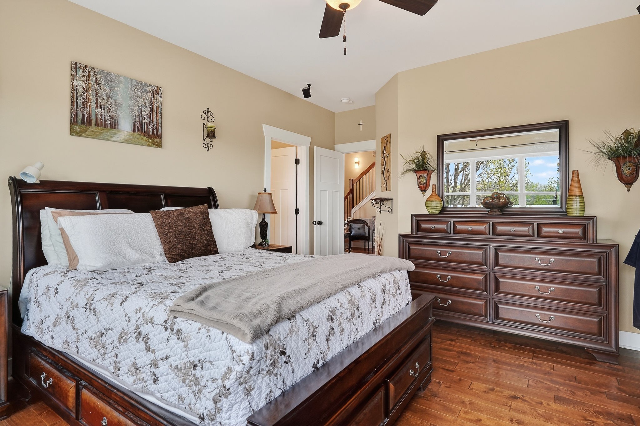 195 Coventry Way Smithville, TN 37166 - Photo 28 of 62 a bedroom with a bed and a dresser
