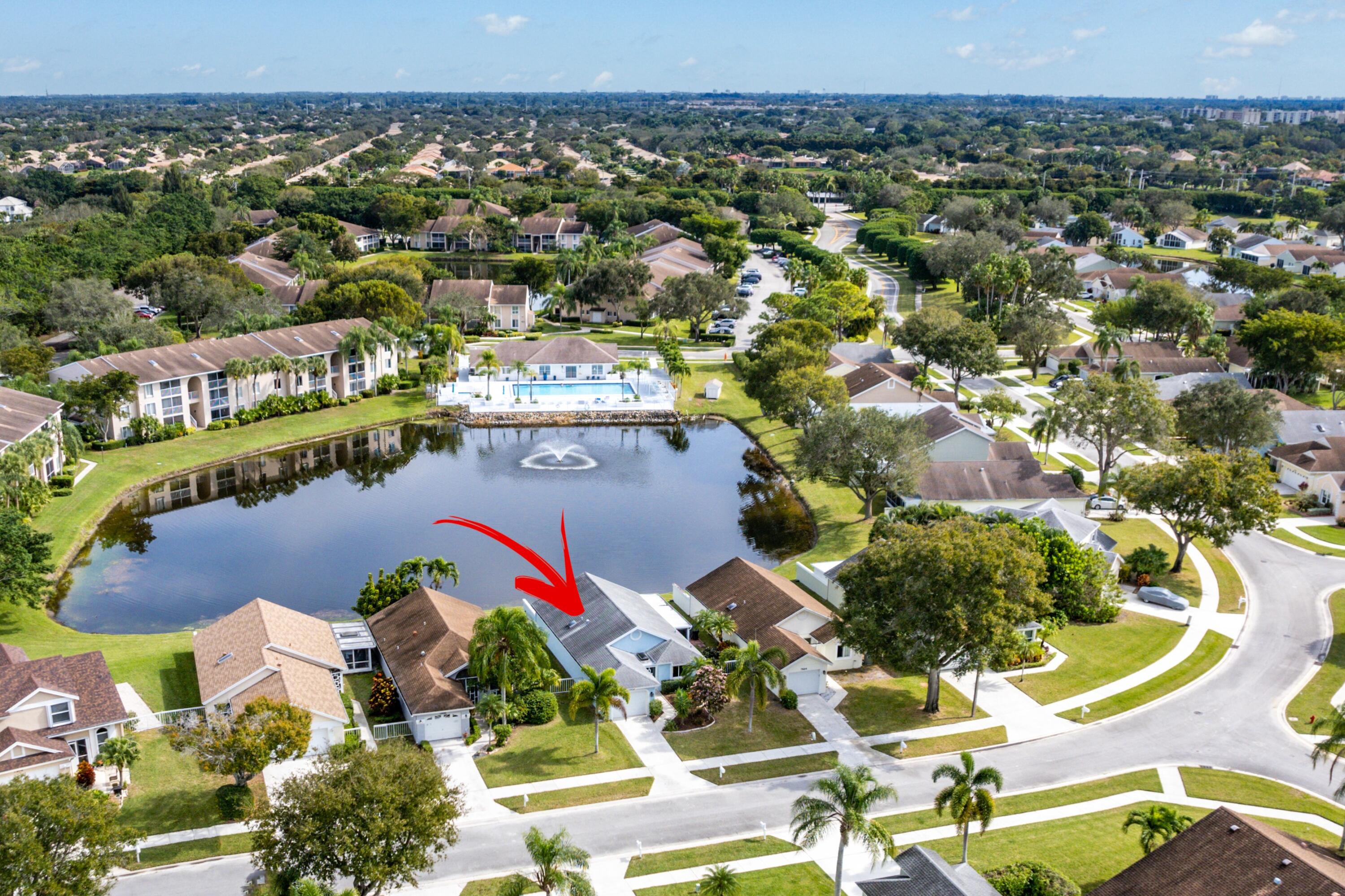 7920 Mansfield Hollow Road Delray Beach, FL 33446 - Photo 4 of 40 aerial