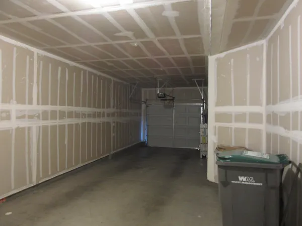 a view of a room with an empty space