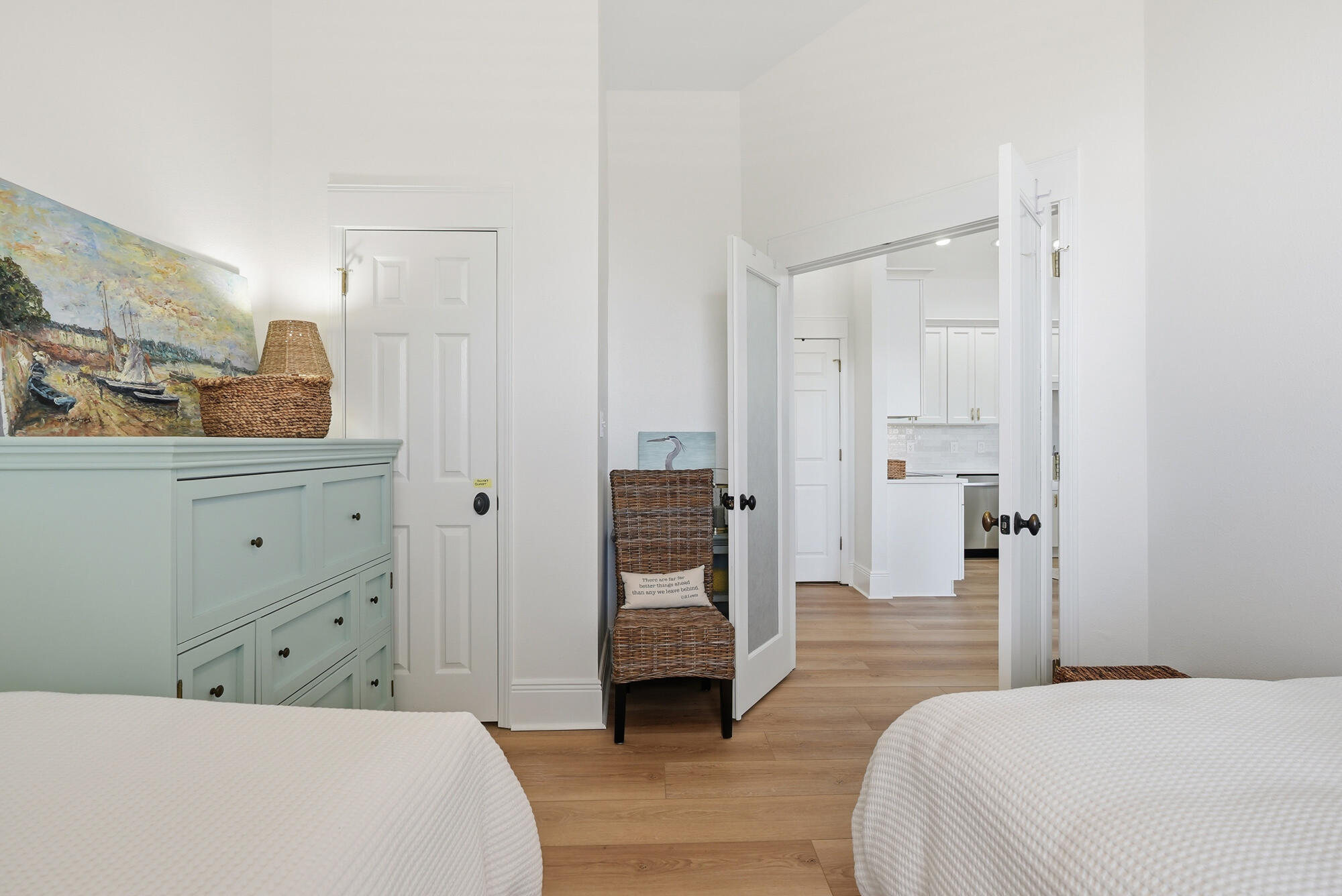 122 Shorebird Drive, Unit 821 Santa Rosa Beach, FL 32459 - Photo 21 of 36 a bedroom with a bed and a couch