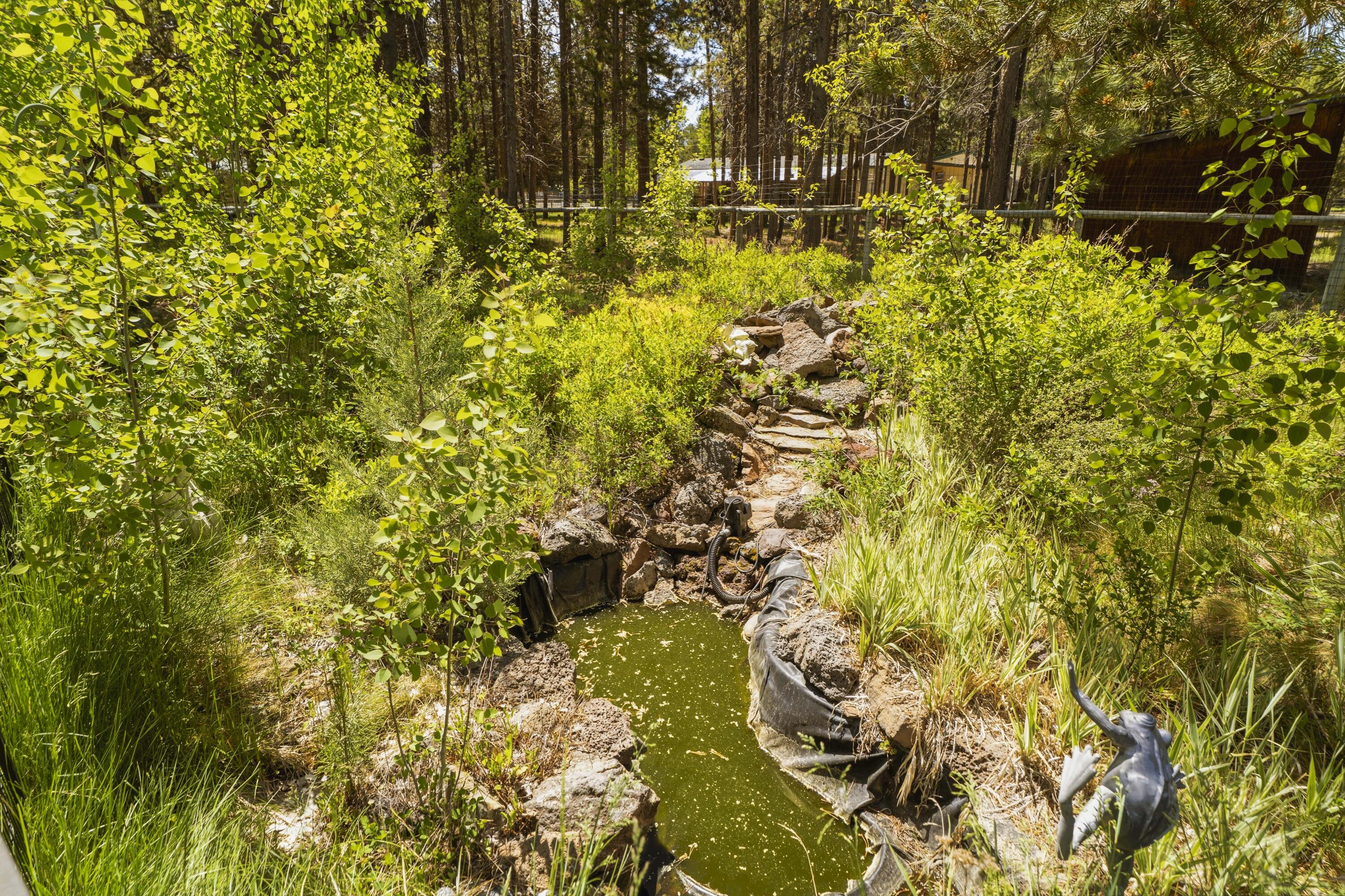 55885 Osprey Road Bend, OR 97707 - Photo 42 of 58 Water feature/pond in the backyard