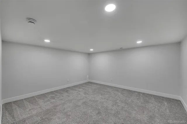 a view of empty room