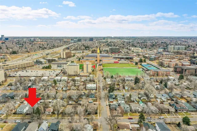 a view of city and ocean