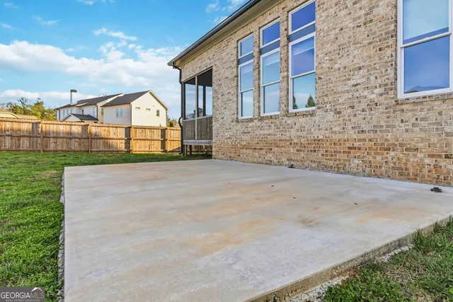 a view of an ocean and beach
