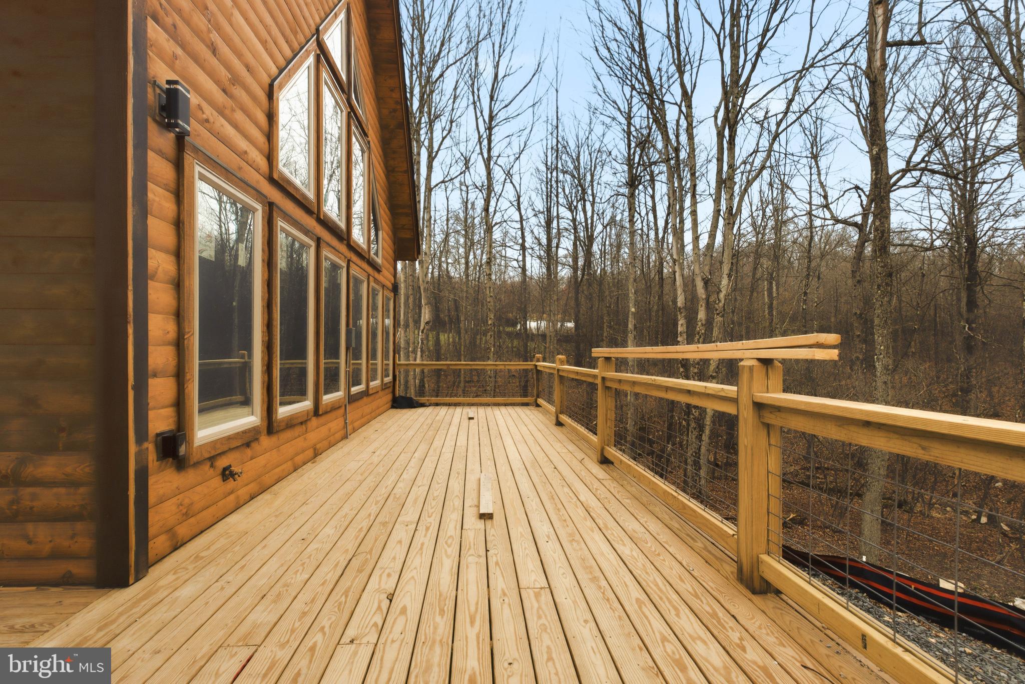 45 Nature Run McHenry, MD 21541 - Photo 30 of 39 a view of balcony with wooden floor and outdoor space