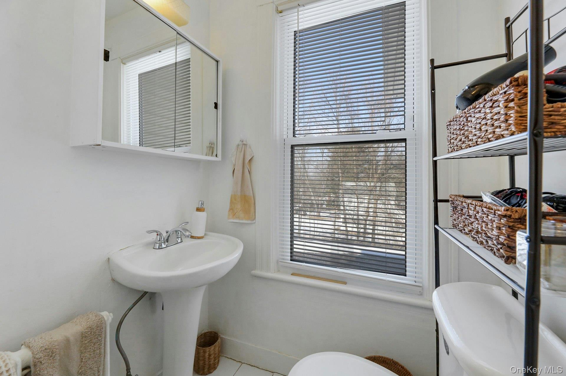 65 Lake Road Valley Cottage, NY 10989 - Photo 23 of 33 a bathroom with a sink toilet and mirror