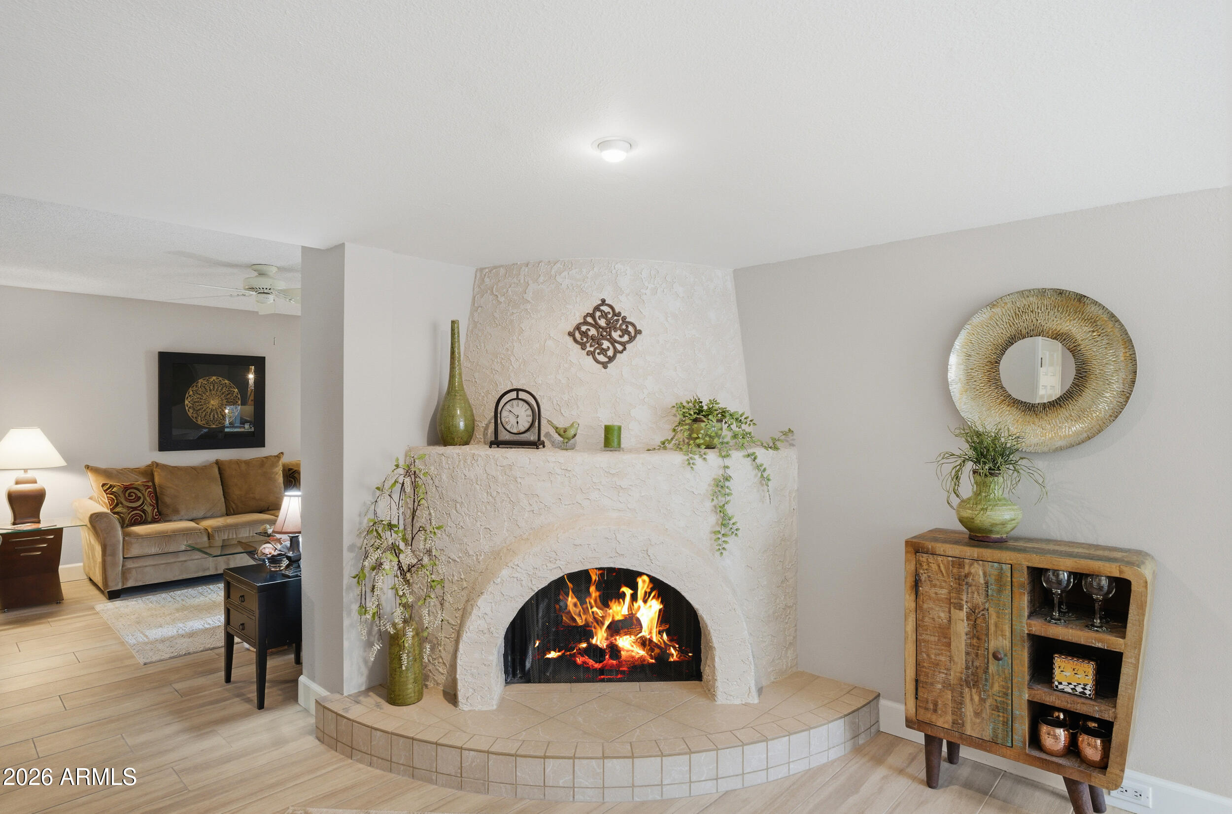 1032 East Clinton Street Phoenix, AZ 85020 - Photo 12 of 34 Wood Burning FirePlace