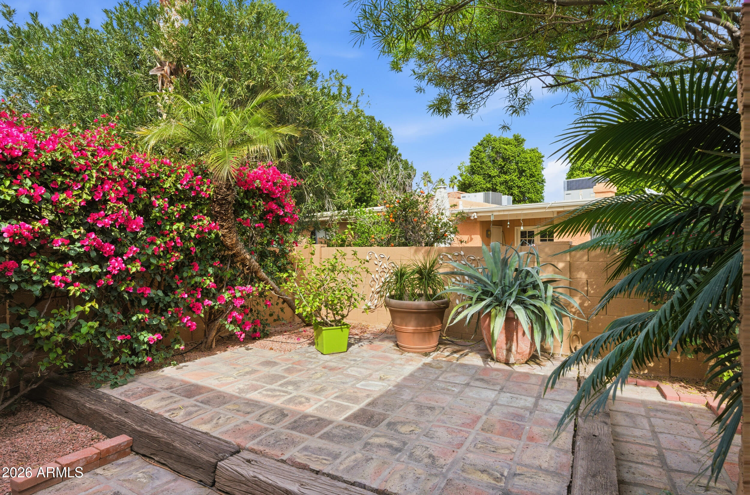1032 East Clinton Street Phoenix, AZ 85020 - Photo 26 of 34 Lush Backyard