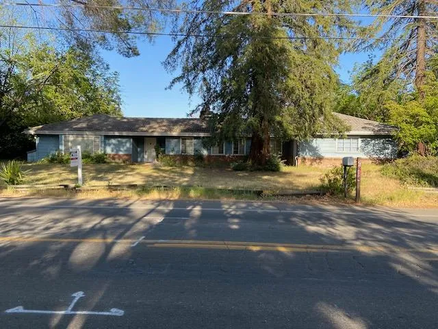 a view of a street with of the house