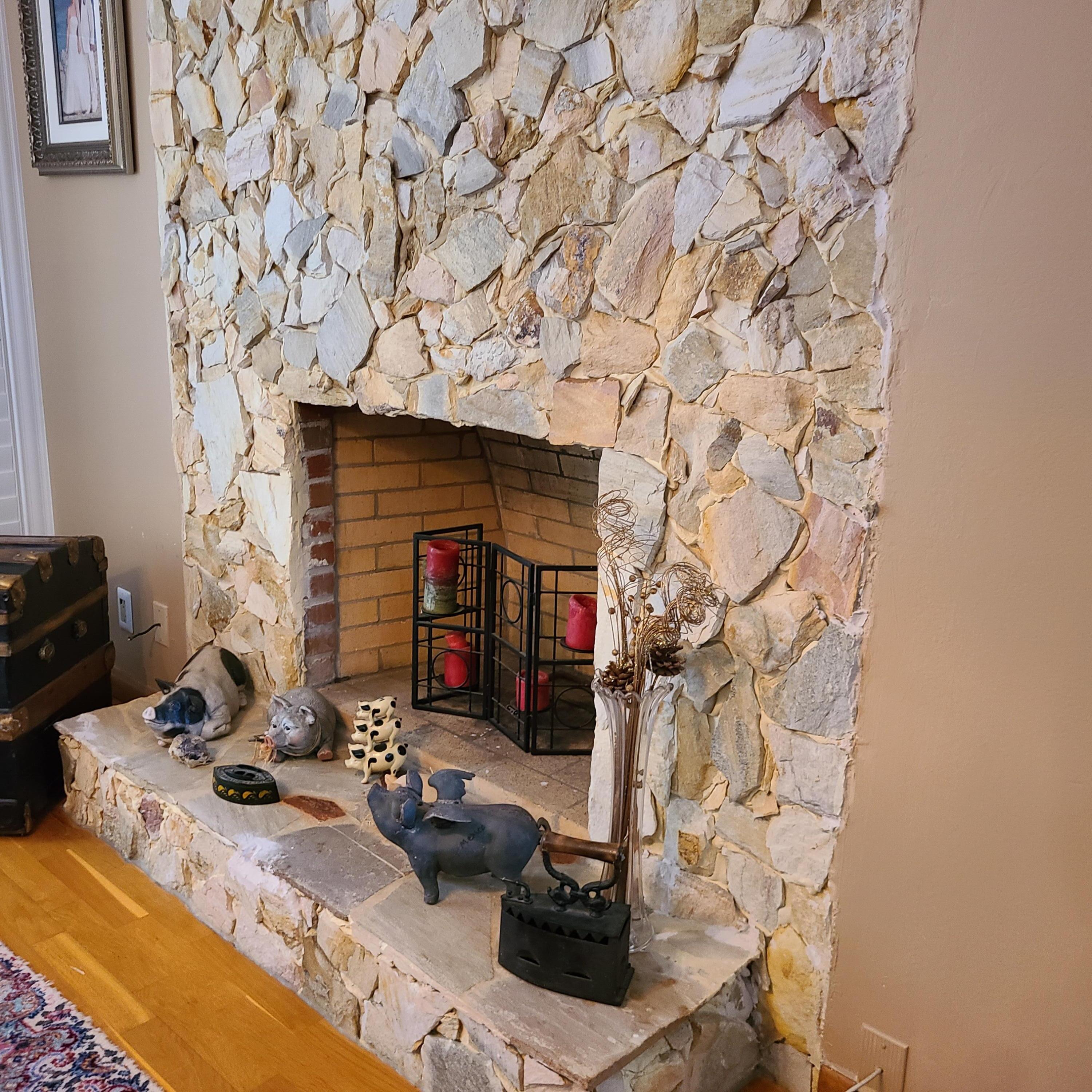 1371 Southwest 3rd Street Boca Raton, FL 33486 - Photo 21 of 67 fireplace