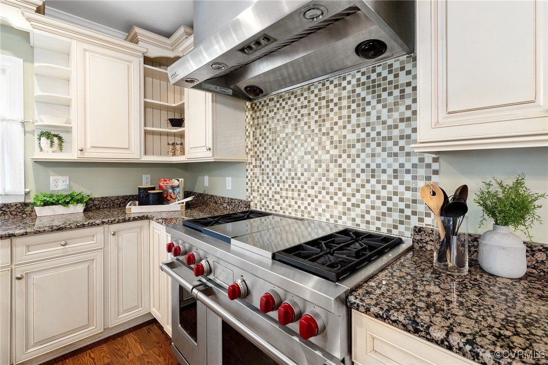 17 Dahlgren Road Richmond, VA 23238 - Photo 15 of 49 a kitchen with stainless steel appliances granite countertop a stove and a sink