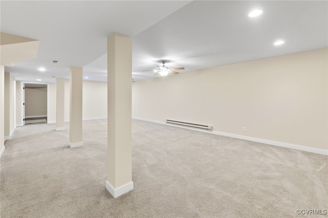 17 Dahlgren Road Richmond, VA 23238 - Photo 42 of 49 a view of a room with a ceiling fan